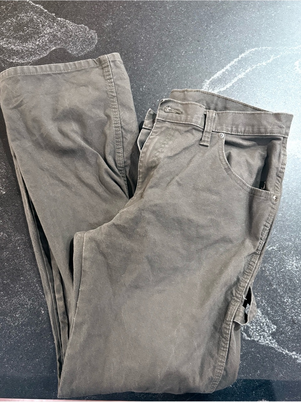 Dickies Men's Cargo Pants in Olive